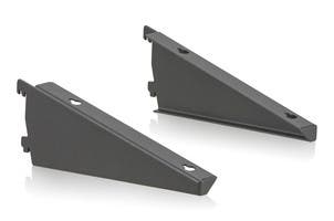 HYLLKONSOLER VINKLINGSBARA 300 MM GRÅ