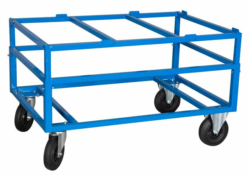 PALLVAGN,STÄLLBAR 650,700,750,800 BLÅ