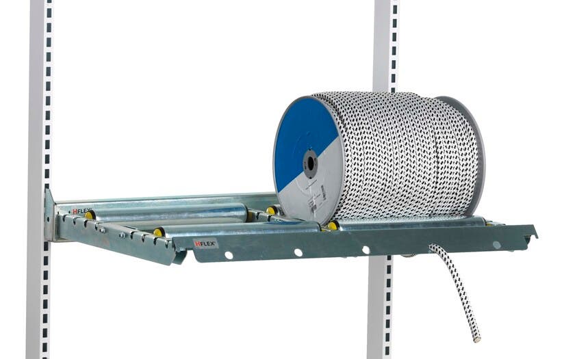 BOBINHÅLLARE MED RULLAR DJUP 5 20 MM