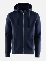 ALFIE ZIP HOOD NAVY S