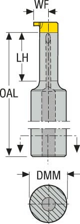 HÅLLARE A16H-SGXN11-25-R