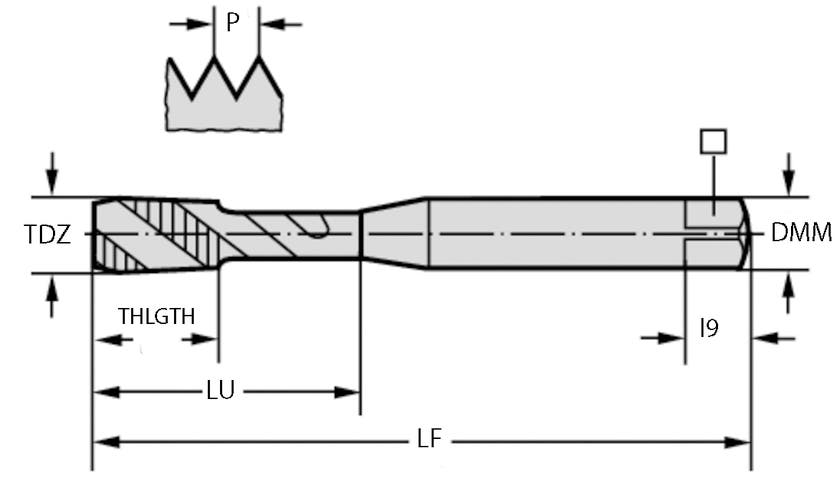 GÄNGTAPP EP2051362-M10 THL ECO PLUS