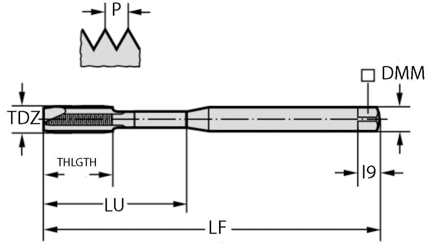 GÄNGTAPP P2031035-M10