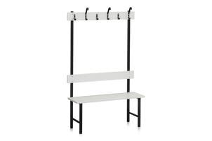 SITTBÄNK ENKELSIDIG 1000 MM LJ USGRÅ LAMINAT