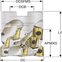 FRÄS R220.69-02.50-1.69-XO16- 4A