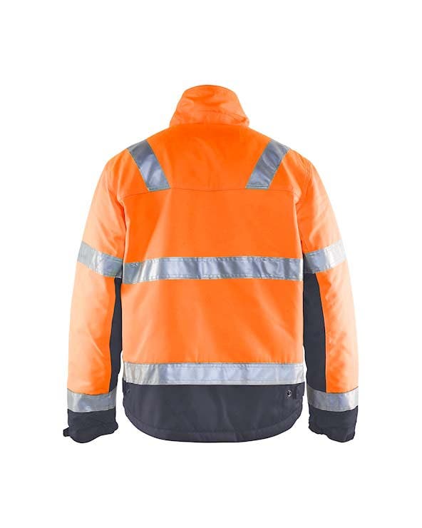 JACKA 48621811 ORANGE/GRÅ 4XL
