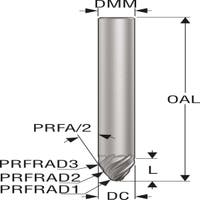 PINNFRÄS JH726100T2R3R100.0Z6, HXT