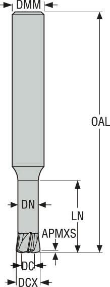 PINNFRÄS JHF980030G2H.0Z4-MEGA