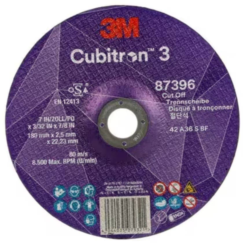 KAPSKIVA CUBITRON 3 8739 6, 36+, T42, 180 MM X 2.5 MM X