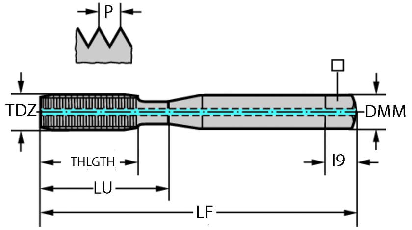 GÄNGTAPP TC420-M5-C1-WW60AD Thread Formers, HSS-E, Supreme