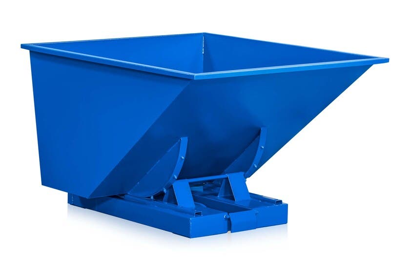 TIPPCONTAINER 900 L BLÅ