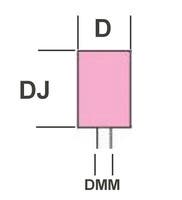 SLIPSTIFT POLER Ø10X15 6MM
