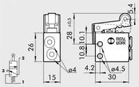 VENTIL VME2-02 3/2 NC 4MM
