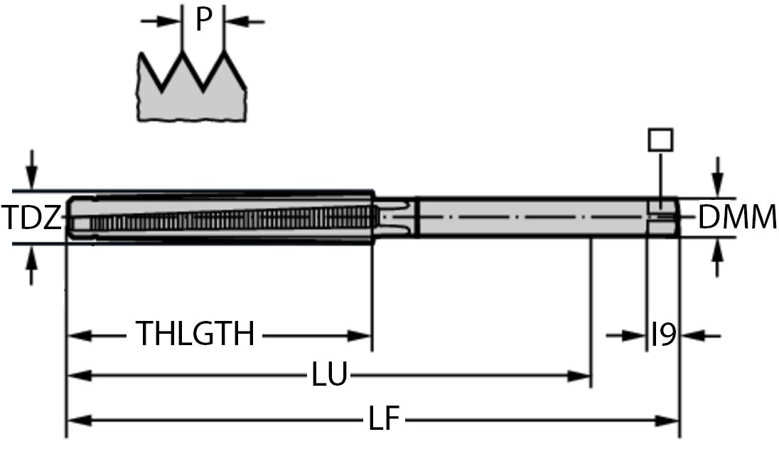 GÄNGTAPP 29900-TR16X4