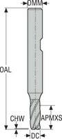 PINNFRÄS HM 554040Z4.3-SIRON-A