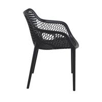 AIR XL STAPELBAR FÅTÖLJ, SVART