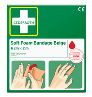 FÖRBAND SOFT BEIGE 6 CMX2 M 51011019