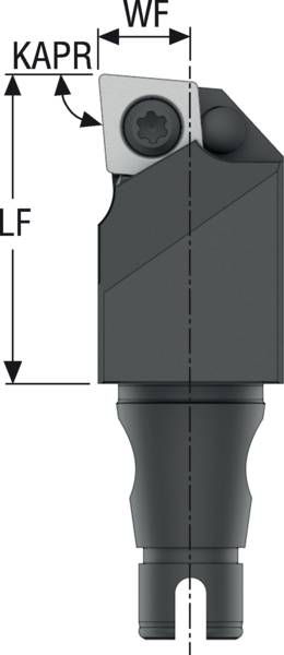 HÅLLARE QC12-SCLCL-06JET