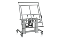 Vinklat Tvåpelarstativ Mobilt 1200x1200 mm