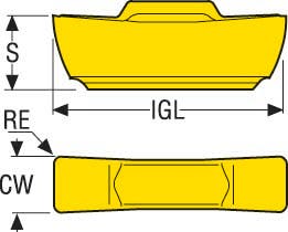 SKÄR LCGN130404-0400S-LF CBN200
