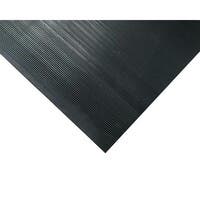 GUMMIMATTA SMALRÄFFLAD SVART 3X1400 MM