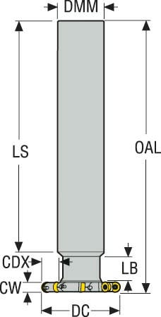 FRÄS R335.29-1632.0-07.5N-R35A