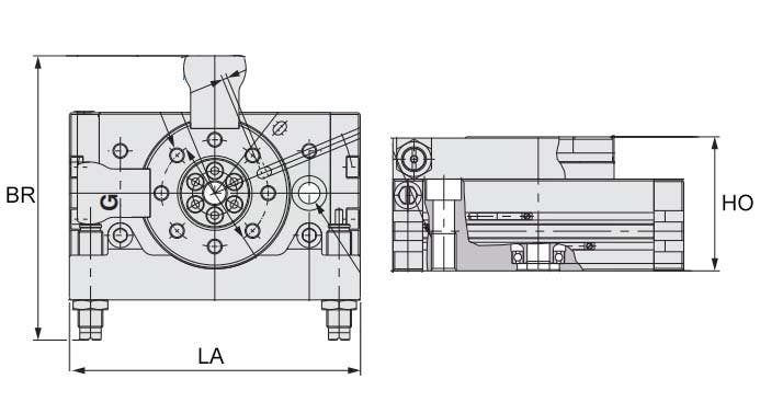 VRIDBORD MSQB20H3 MED EXTERNA STÖTDÄMPA