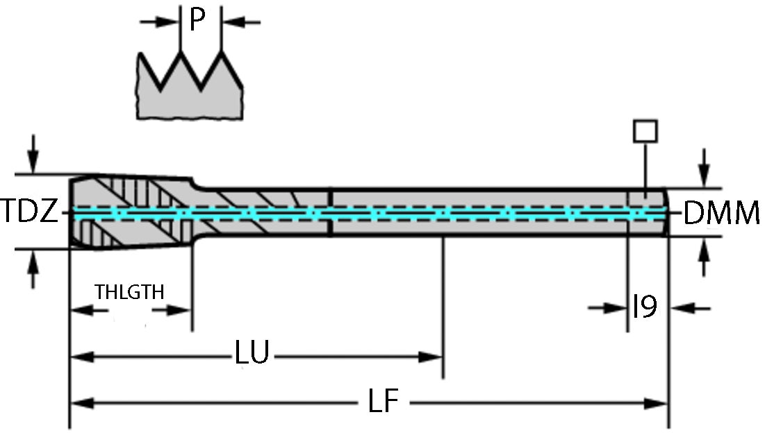 GÄNGTAPP EP2256312-UNC5/8 THL ECO PLUS