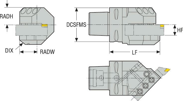 HÅLLARE C6-ASHL45-095-12AJETI