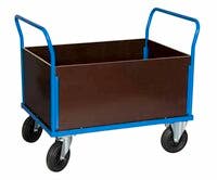 PLATTFORMSVAGN, 800X1200 900 MM BLÅ