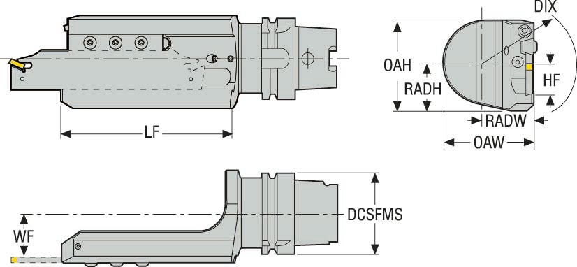 HÅLLARE E9364-L150.10-175-25JE TI