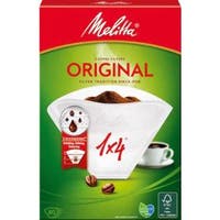 KAFFEFILTER MELITTA 1x4 BRUN 80ST/FP