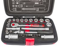 HYLSNYCKELSATS 3/8" 34 DELAR 10-22 MM