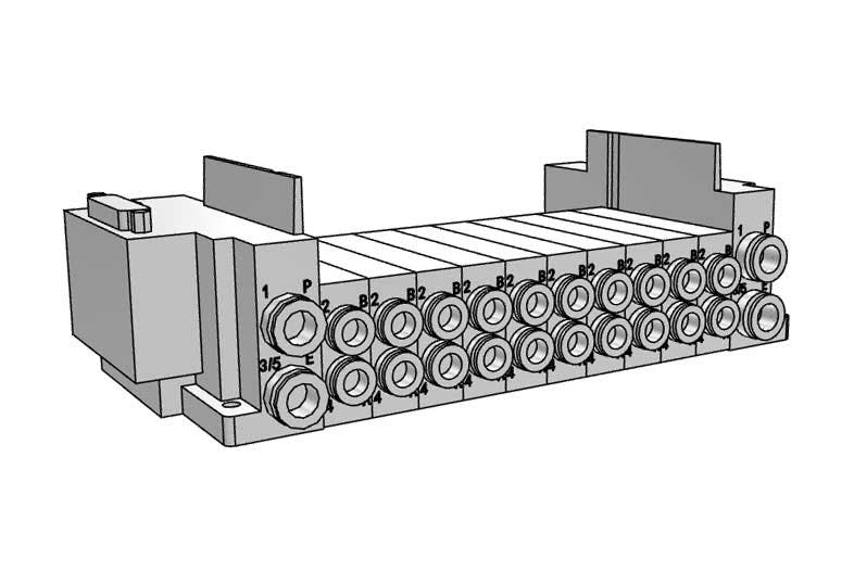 SS5Y5-10F1-10B-C8-NA MANIFOLD BASE