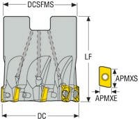FRÄS R220.69-0044-10-4A