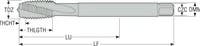 TAPP MTH-M14X2.00ISO6H-BC-V016