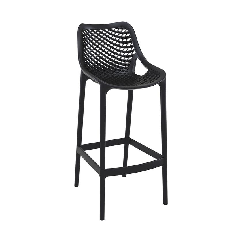 Air barstol 75cm, svart