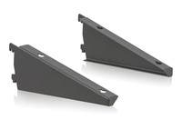 HYLLKONSOLER VINKLINGSBARA 300 MM GRÅ