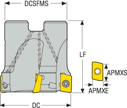 FRÄS R220.69-0032-12-4AN