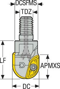 FRÄS R218.20-01.50-16RE-34A