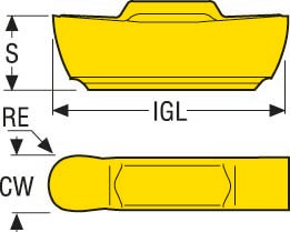 SKÄR LCGN1304M00400S01025LF CBN010