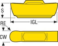 SKÄR LCGN1304M00400S01025LF CBN010