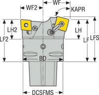 FRÄS C8-MSKNL4508019-PCLNR4508 016C