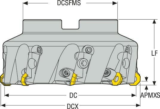 FRÄS R220.43-0100-05C
