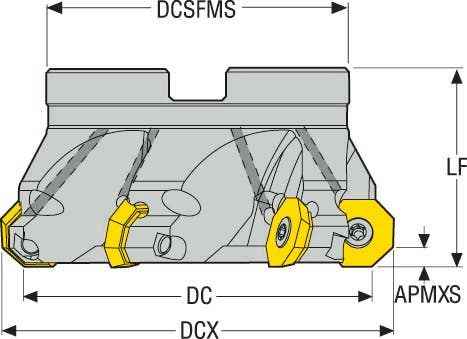 FRÄS R220.43-0080-07SA