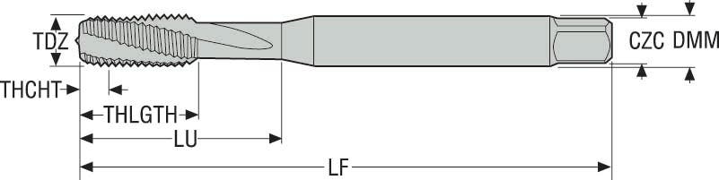 TAPP MTH-M6X1.00ISO6H-BC-P001