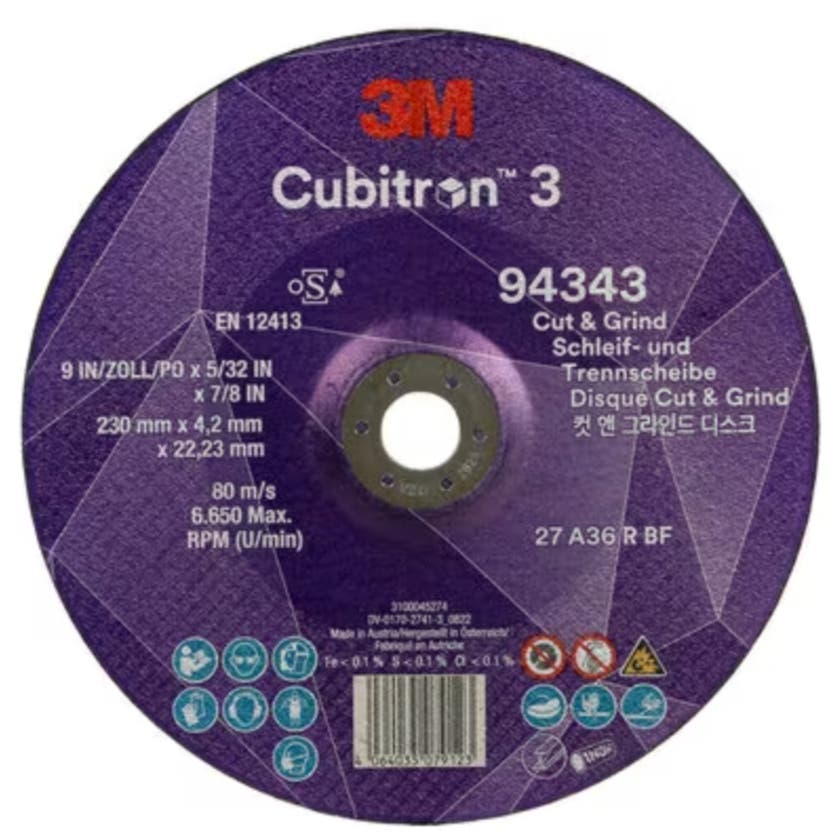 KAPSKIVA CUBITRON 3 , 94343, 36+, T27, 230 MM X 4.