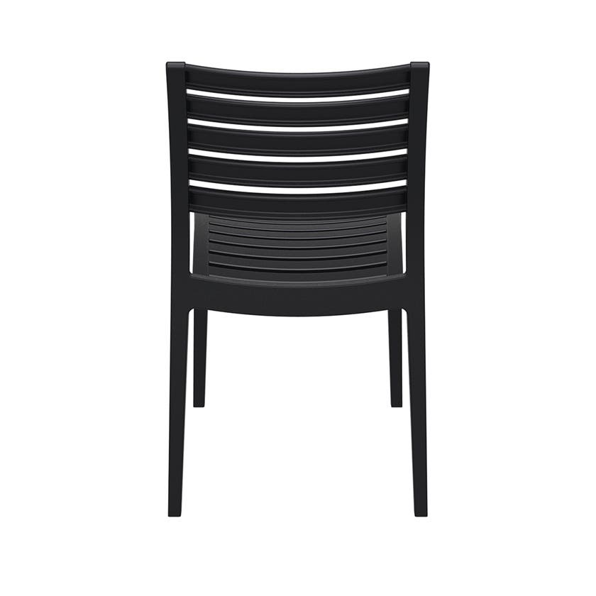 ARES STAPELBAR STOL, SVART