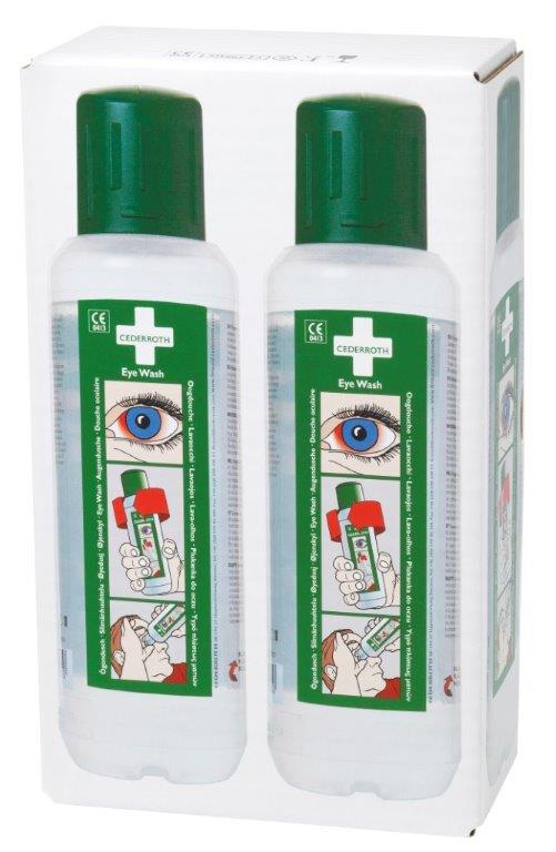 ÖGONDUSCHFLASKA 725200 2x500ML CEDERROTH