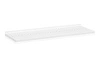 Plåthyllplan Perforerad 900x30 0 mm Vit